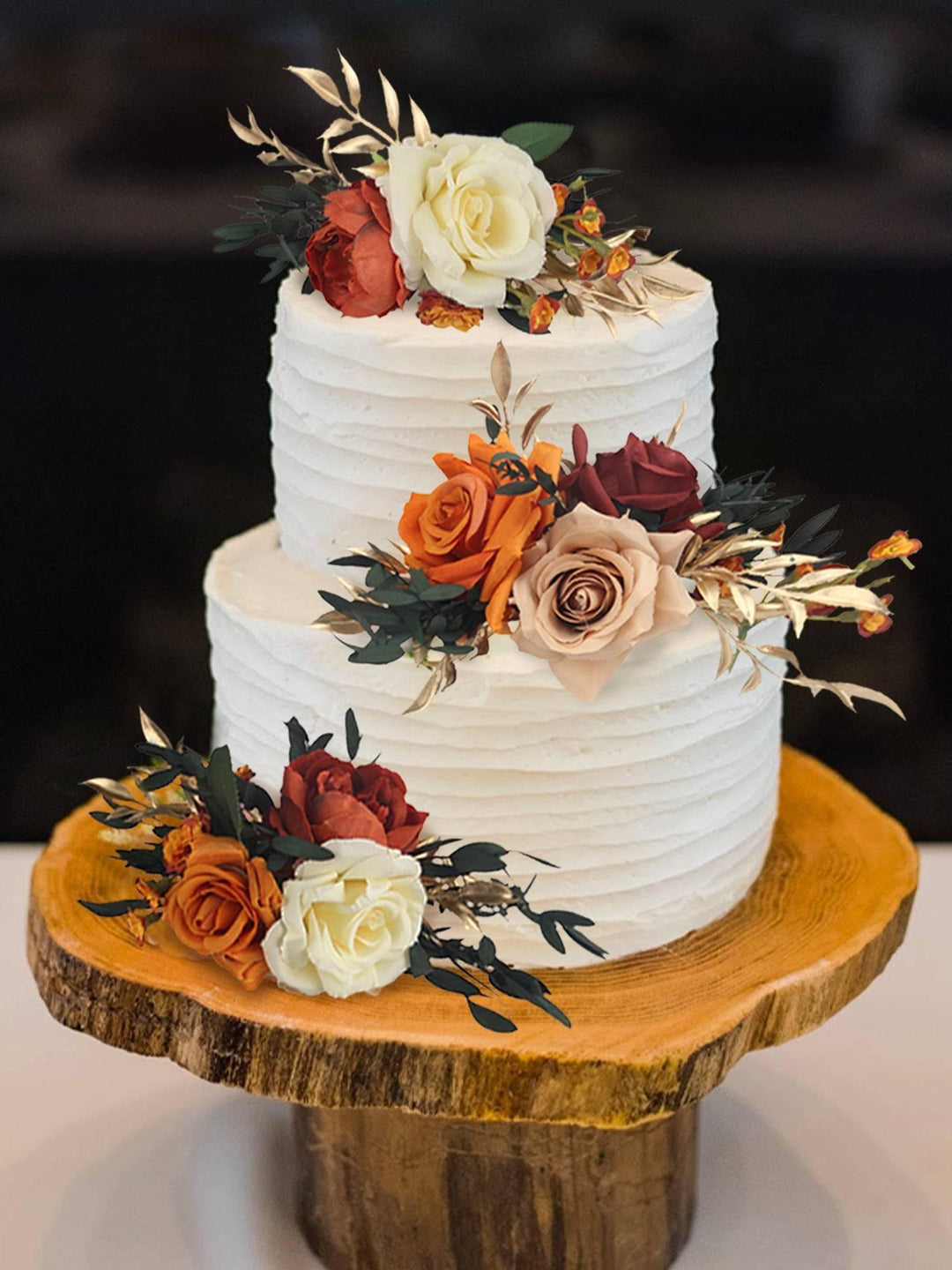 Flower Cake decor Flower cake topper Rinlong – wedding Decorations